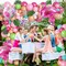136Pcs Tropical Balloon Arch Garland Kit, Flamingo Luau Balloons of Hot Pink Rose Gold Fruit Green Blue & Palm Leaves for Tropical Party Decorations Hawaiian Aloha Birthday Wedding Decor